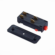 ST015.422.10H Коннектор прямой SKYLINE 220 ST-Luce Черный СКАЙЛАЙН 220V 500_191_2950785
